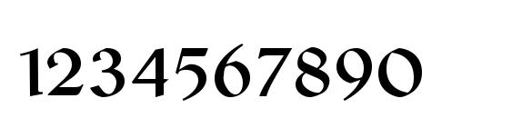 Leo Normal Font, Number Fonts