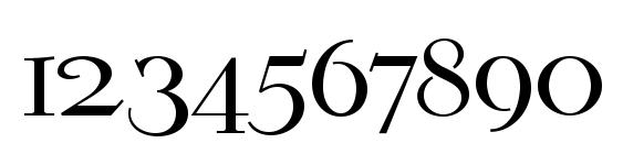 Leontina Font, Number Fonts