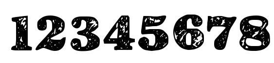 Lerku Regular Font, Number Fonts