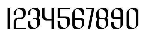 LesserConcern Regular Font, Number Fonts