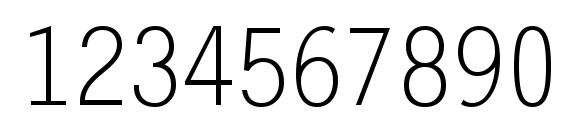 Letr45x Font, Number Fonts