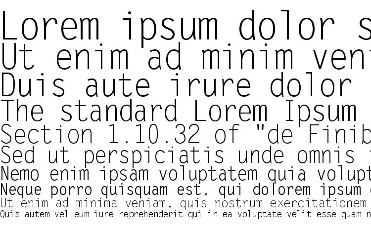 specimens Letr45x font, sample Letr45x font, an example of writing Letr45x font, review Letr45x font, preview Letr45x font, Letr45x font