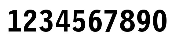 Letter Gothic 12 Pitch Bold BT Font, Number Fonts