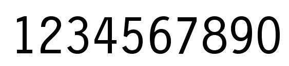 Letter Gothic 12 Pitch BT Font, Number Fonts