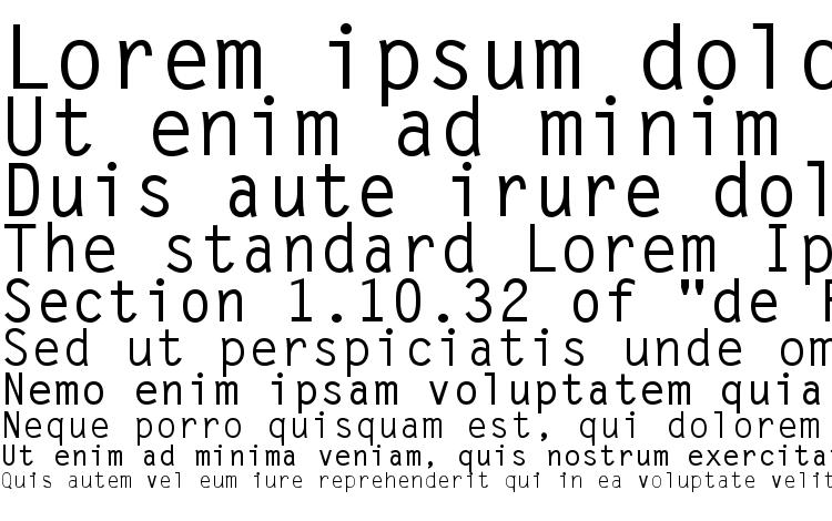 specimens Letter Gothic LT Bold font, sample Letter Gothic LT Bold font, an example of writing Letter Gothic LT Bold font, review Letter Gothic LT Bold font, preview Letter Gothic LT Bold font, Letter Gothic LT Bold font