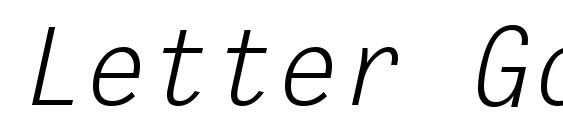 Letter Gothic MT Oblique font, free Letter Gothic MT Oblique font, preview Letter Gothic MT Oblique font
