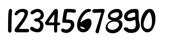 Lettering1 Weird Font, Number Fonts