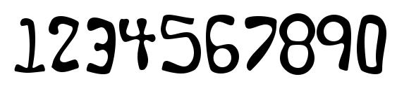 Levity Font, Number Fonts