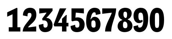 Lexon Headline Font, Number Fonts