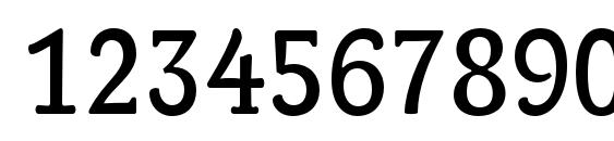 LexonGothic Font, Number Fonts