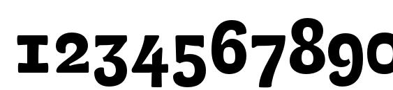 LexonSC+OSF Bold Font, Number Fonts