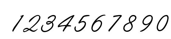 Leytonstone Regular DB Font, Number Fonts