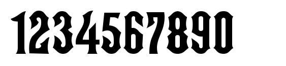 Lhf argentine solid Font, Number Fonts
