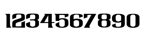 Lhf claretian Font, Number Fonts