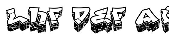 шрифт LHF Def Artist BASE, бесплатный шрифт LHF Def Artist BASE, предварительный просмотр шрифта LHF Def Artist BASE