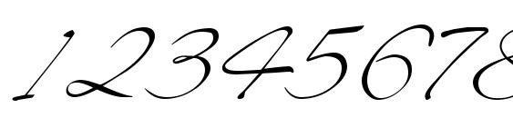 Liana Font, Number Fonts