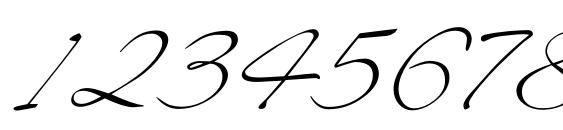 Lianac Font, Number Fonts