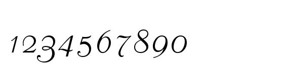 Liberate Normal Font, Number Fonts