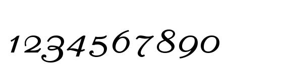 Liberate Wide Bold Font, Number Fonts