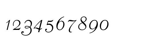 Liberty BT Font, Number Fonts