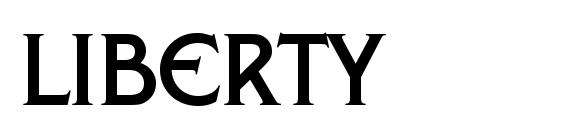 шрифт Liberty, бесплатный шрифт Liberty, предварительный просмотр шрифта Liberty
