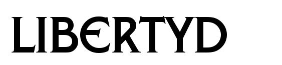шрифт LibertyD, бесплатный шрифт LibertyD, предварительный просмотр шрифта LibertyD