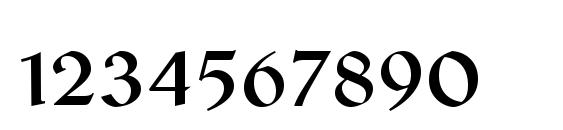 Libra BT Font, Number Fonts