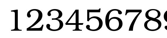 Librarian Regular Font, Number Fonts