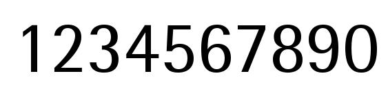 Libre Semi Sans SSi Font, Number Fonts