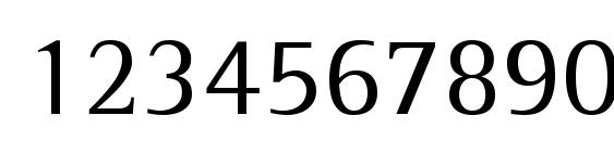 Libre Semi Serif SSi Font, Number Fonts