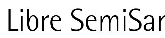 Libre SemiSans Light SSi Light Font
