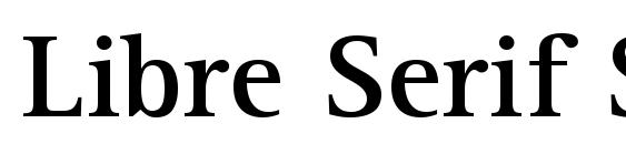 Libre Serif SSi Bold Font