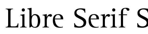 Шрифт Libre Serif SSi