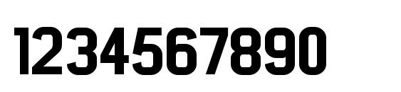 Licenz plate Font, Number Fonts