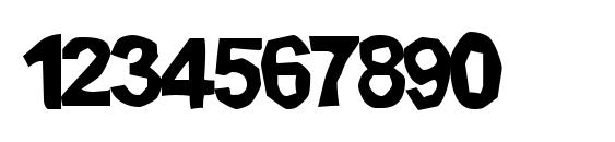 Lickspittle Font, Number Fonts