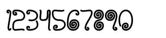 Licorice Strings BRK Font, Number Fonts