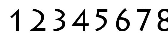 Liddie Regular Font, Number Fonts