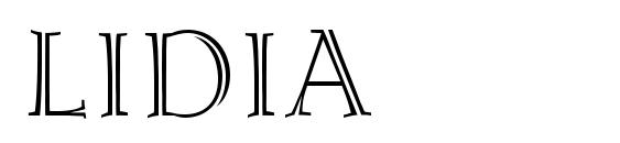 Lidia font, free Lidia font, preview Lidia font