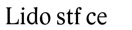 Lido stf ce font, free Lido stf ce font, preview Lido stf ce font