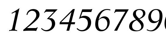 Life LT Italic Font, Number Fonts