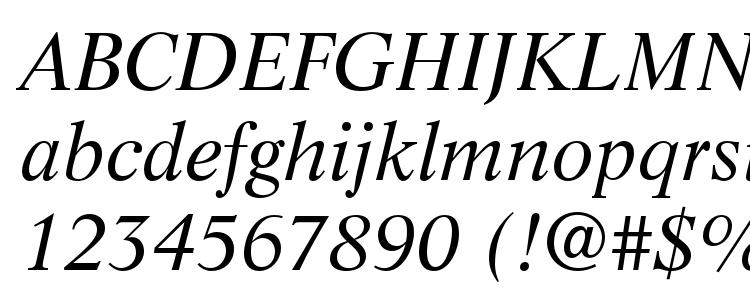 глифы шрифта LifeLTStd Italic, символы шрифта LifeLTStd Italic, символьная карта шрифта LifeLTStd Italic, предварительный просмотр шрифта LifeLTStd Italic, алфавит шрифта LifeLTStd Italic, шрифт LifeLTStd Italic