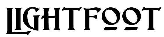Lightfoot Bold Font