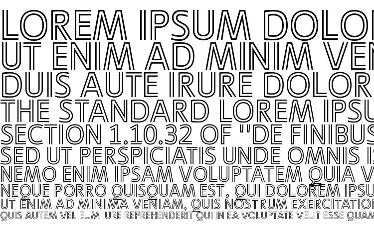 specimens LigurinoOutline Regular font, sample LigurinoOutline Regular font, an example of writing LigurinoOutline Regular font, review LigurinoOutline Regular font, preview LigurinoOutline Regular font, LigurinoOutline Regular font