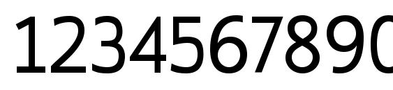 LigurinoRg Regular Font, Number Fonts