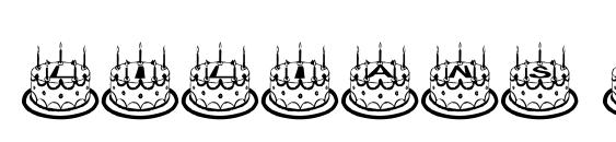 Lilians Geburtstag font, free Lilians Geburtstag font, preview Lilians Geburtstag font