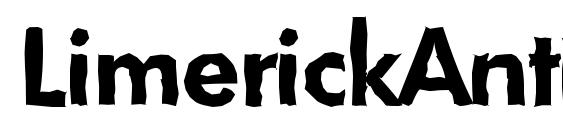 LimerickAntique Bold font, free LimerickAntique Bold font, preview LimerickAntique Bold font