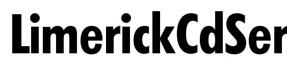 Шрифт LimerickCdSerial Bold