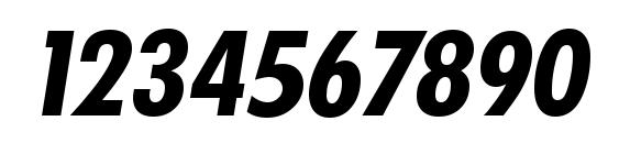 LimerickCdSerial BoldItalic Font, Number Fonts