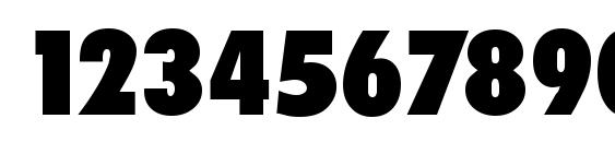 LimerickCdSerial Heavy Regular Font, Number Fonts