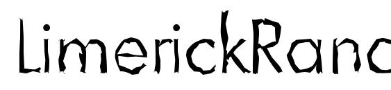 LimerickRandom Light Regular font, free LimerickRandom Light Regular font, preview LimerickRandom Light Regular font